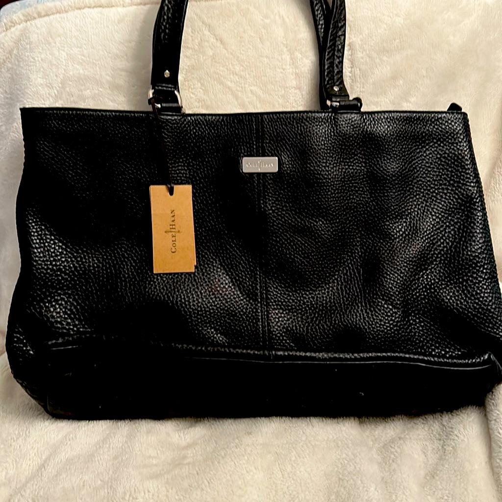 Brand New Cole Haan Leather Tote